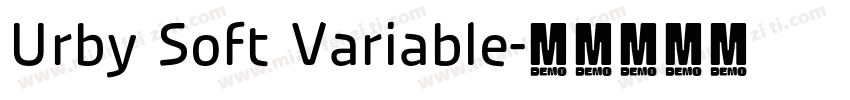 Urby Soft Variable字体转换